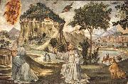 GHIRLANDAIO, Domenico Stigmata of St Francis Sweden oil painting artist